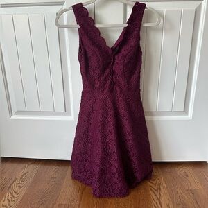 Plum Purple Formal Dress